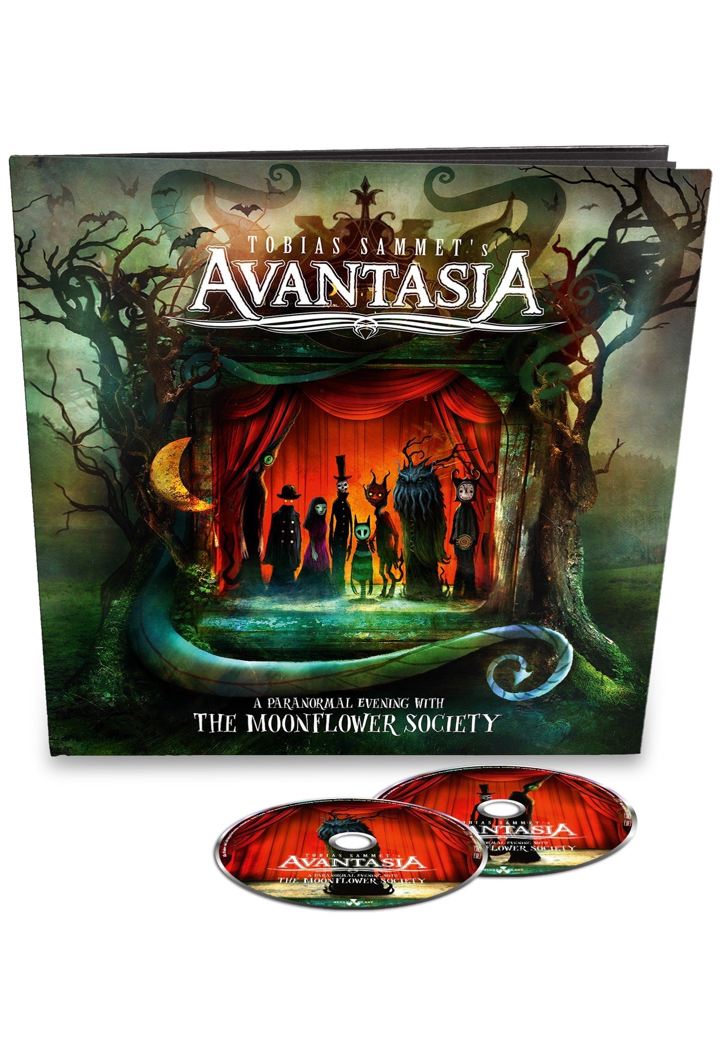 A Paranormal Evening with the Moonflower Society Ltd. Artbook incl. Instrumentals - 2 CD