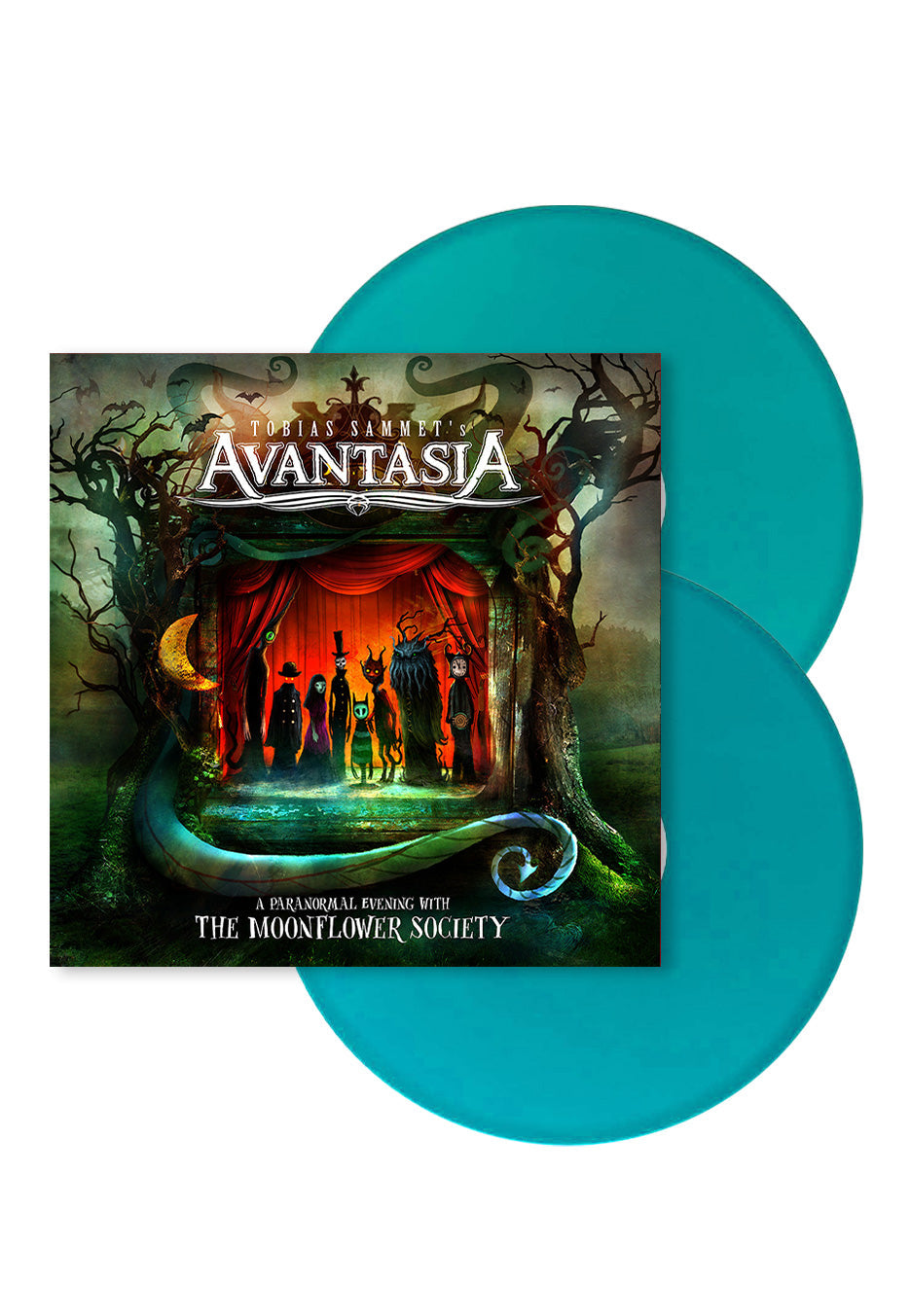 A Paranormal Evening with the Moonflower Society Marine Blue Ltd. - Colored 2 Vinyl