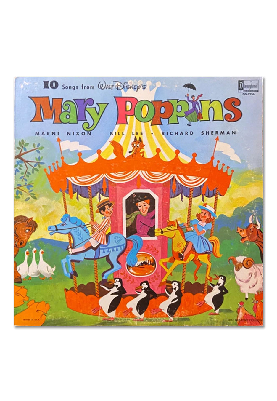 10 Songs From Mary Poppins (60th Anniversary) Ltd. Blue - Colored Vinyl