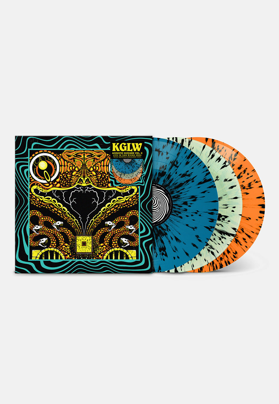 Acoustic Gizzard Vol. II - Live in San Diego '24 - 3 Colored Vinyl