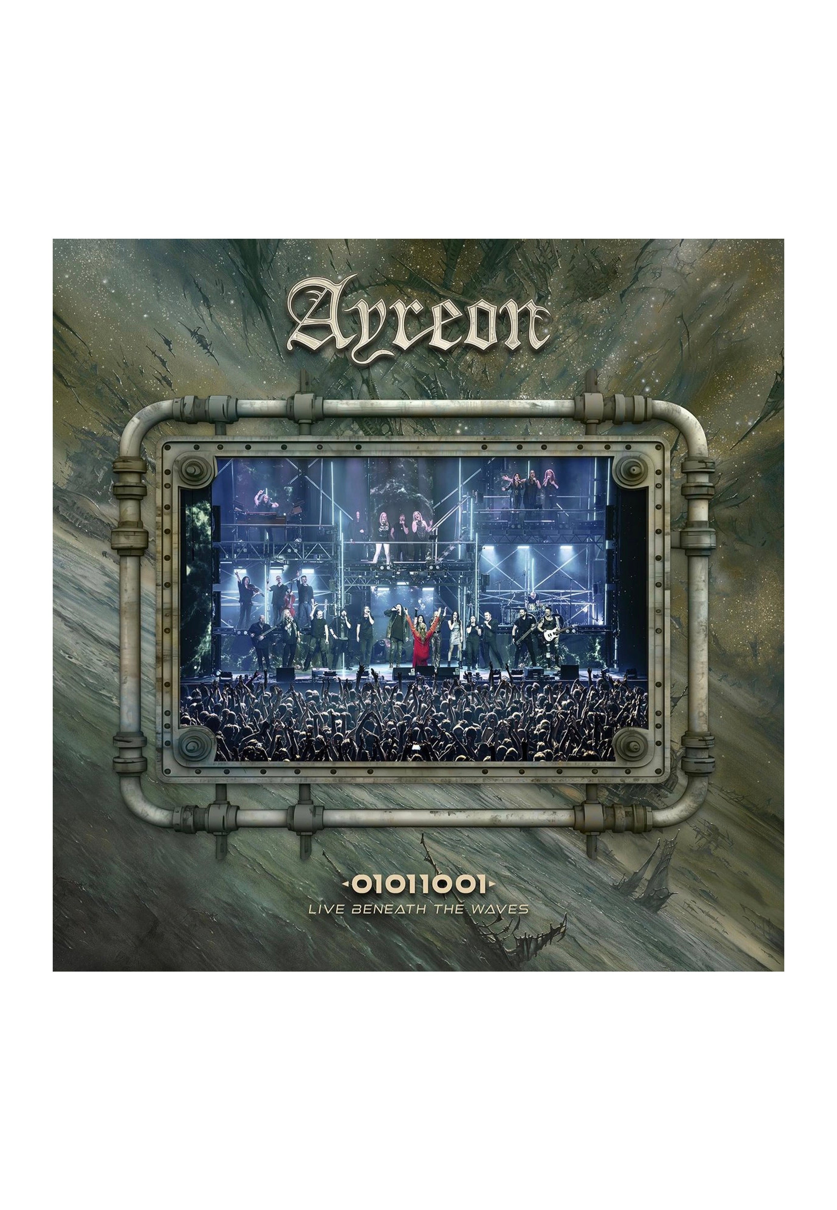 01011001: Live Beneath The Waves Ltd. Green - Colored 3 Vinyl