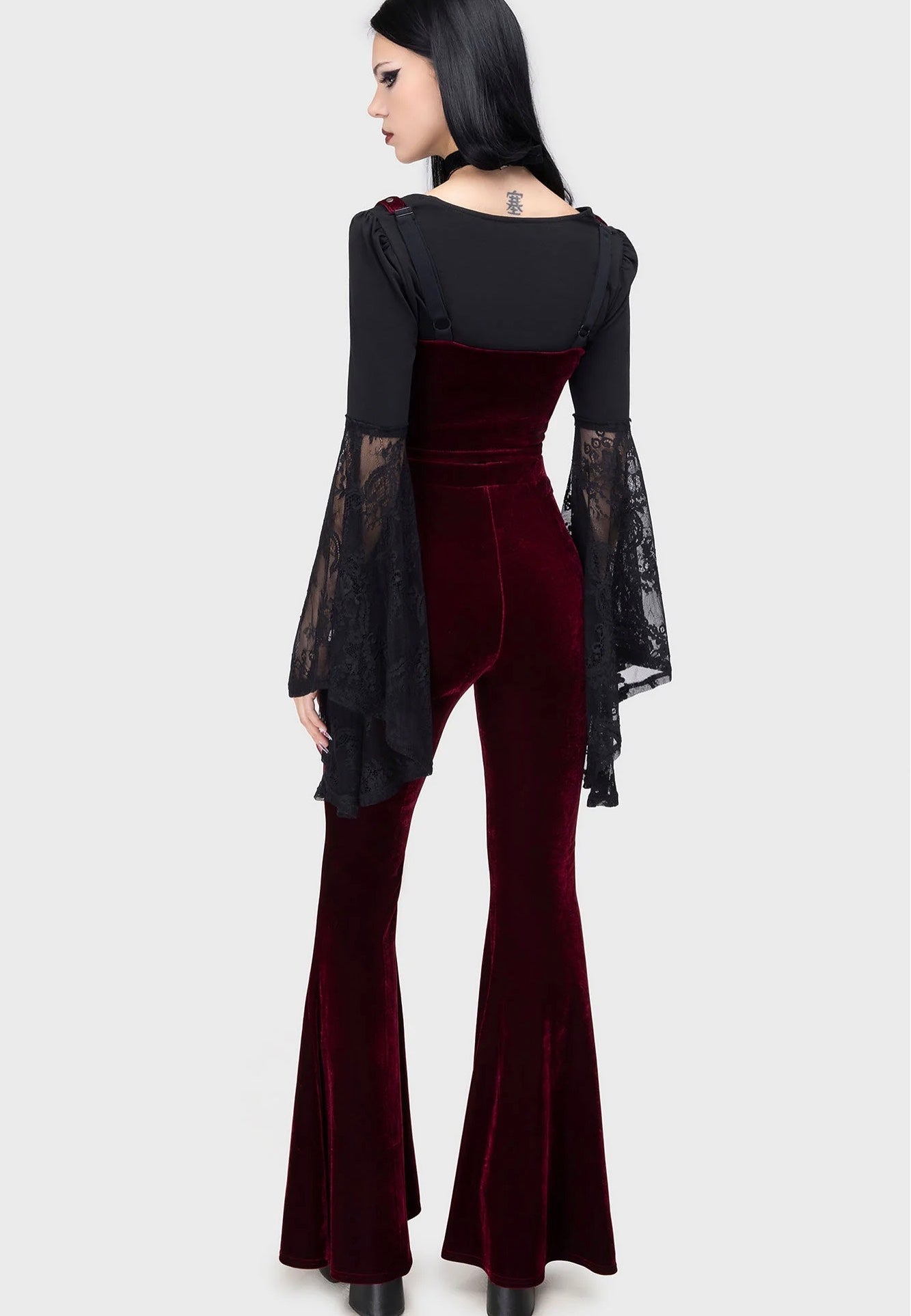A Devil's Rose Underbust Black - Corset