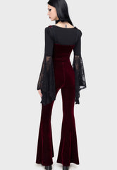 A Devil's Rose Underbust Black - Corset