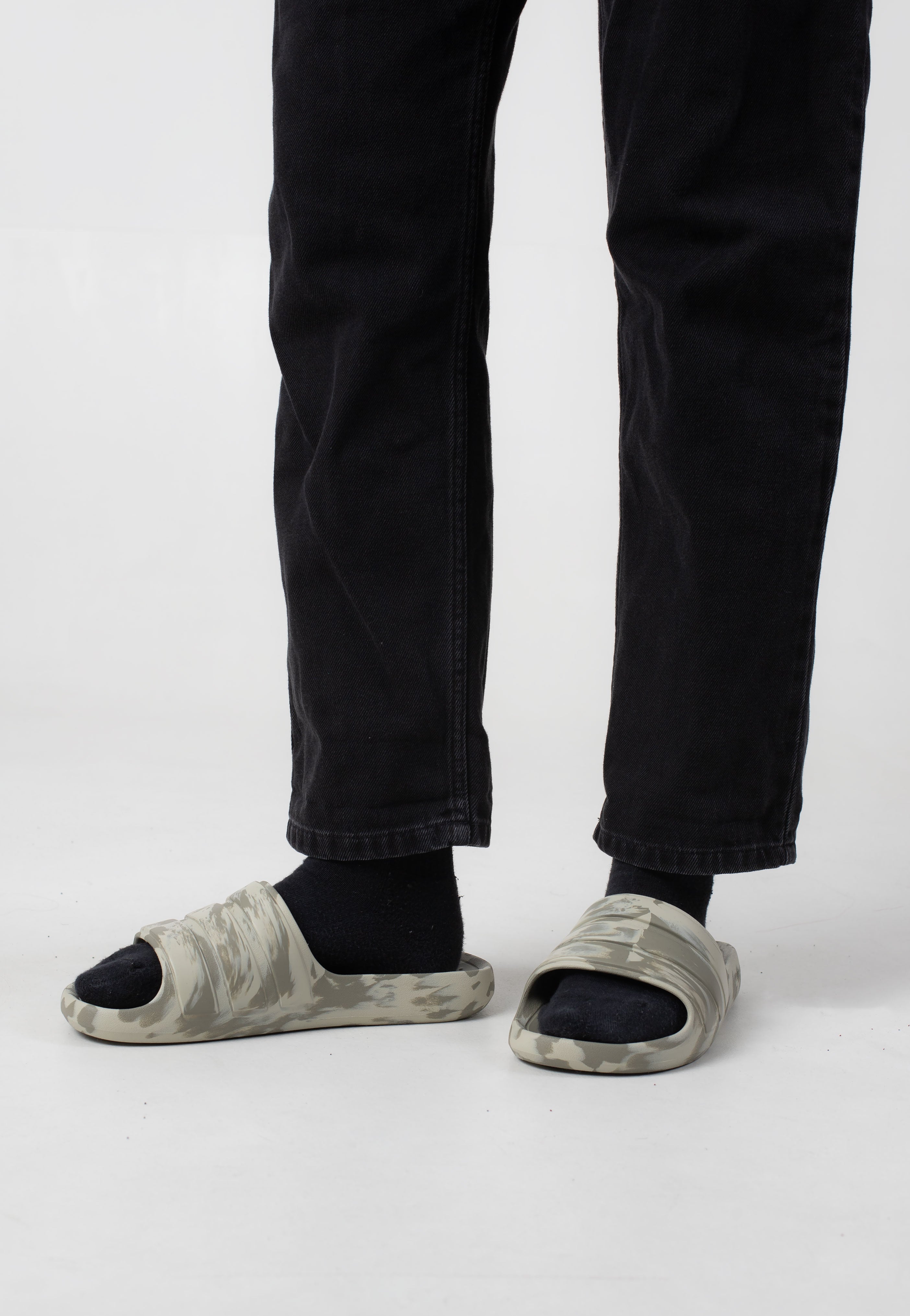 Adilette Flow Putbei/Putgre/Putgre - Slides