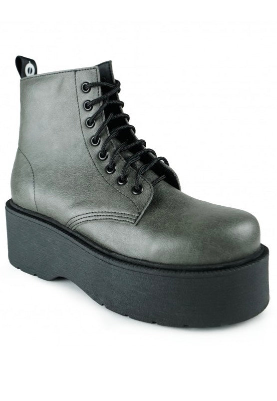 Adara Vegan Gray - Girl Shoes