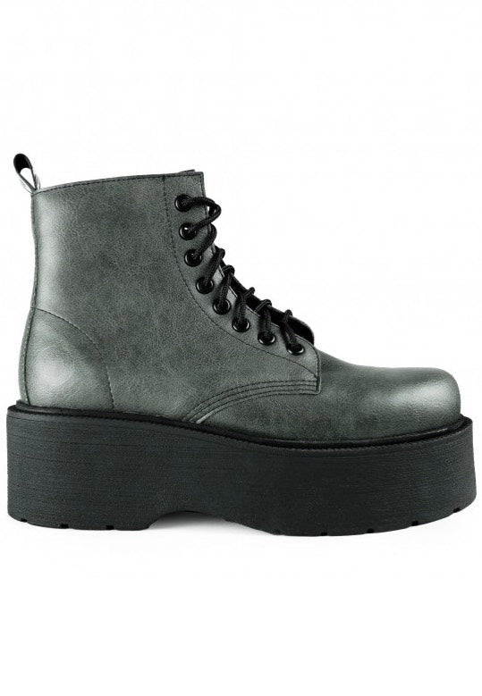 Adara Vegan Gray - Girl Shoes