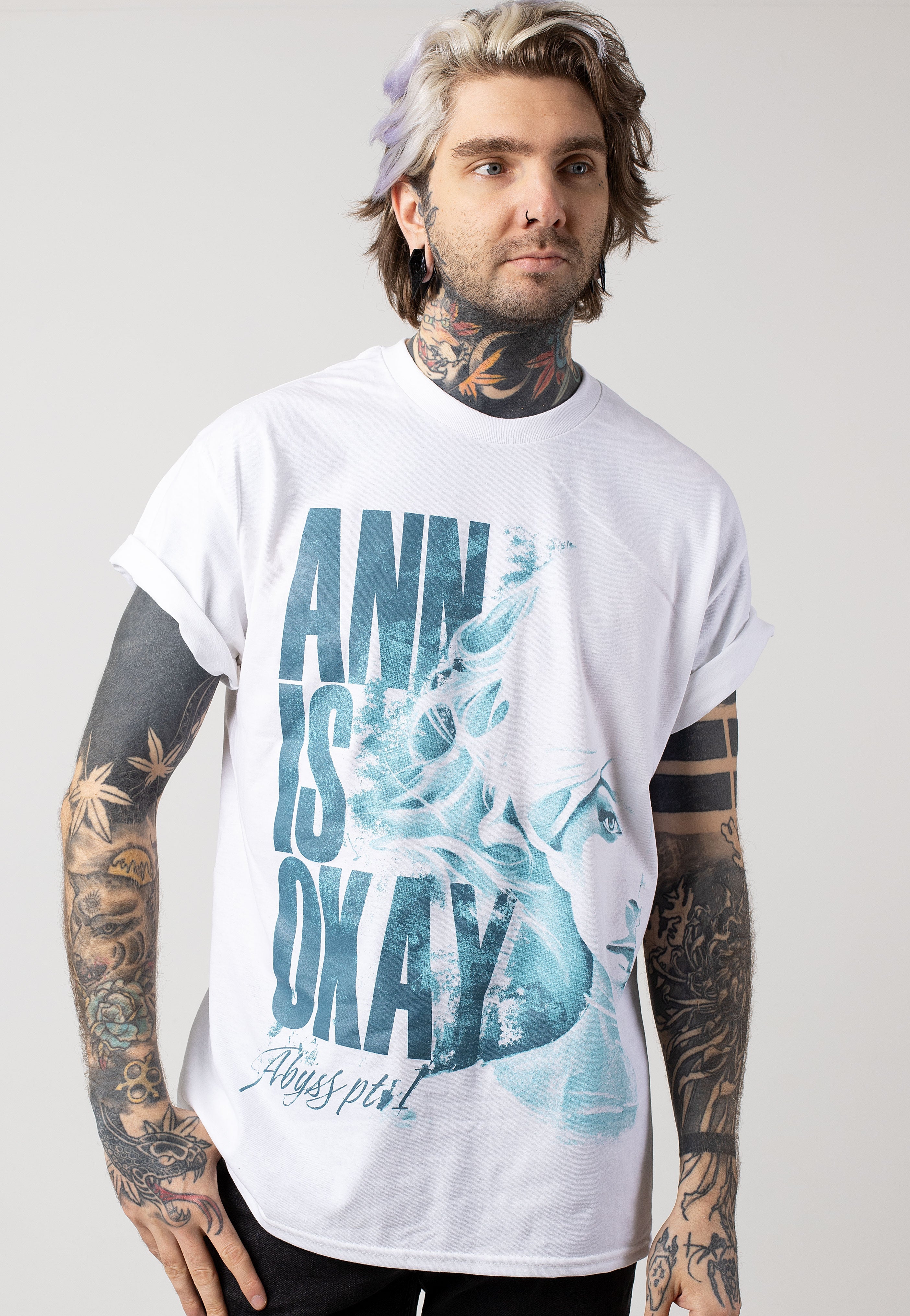 Abyss Cover White - T-Shirt