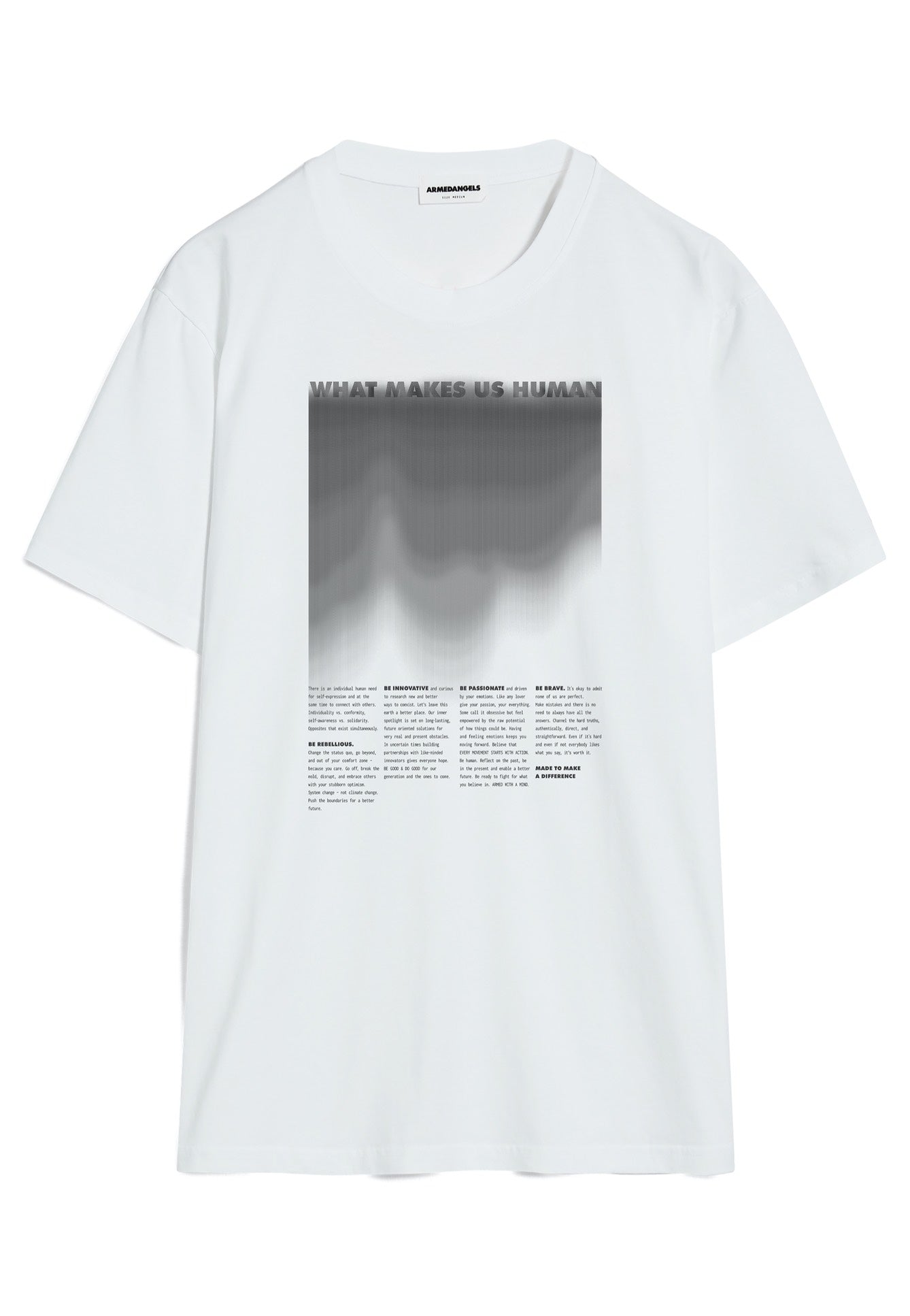 Aadoni Self Expression White - T-Shirt