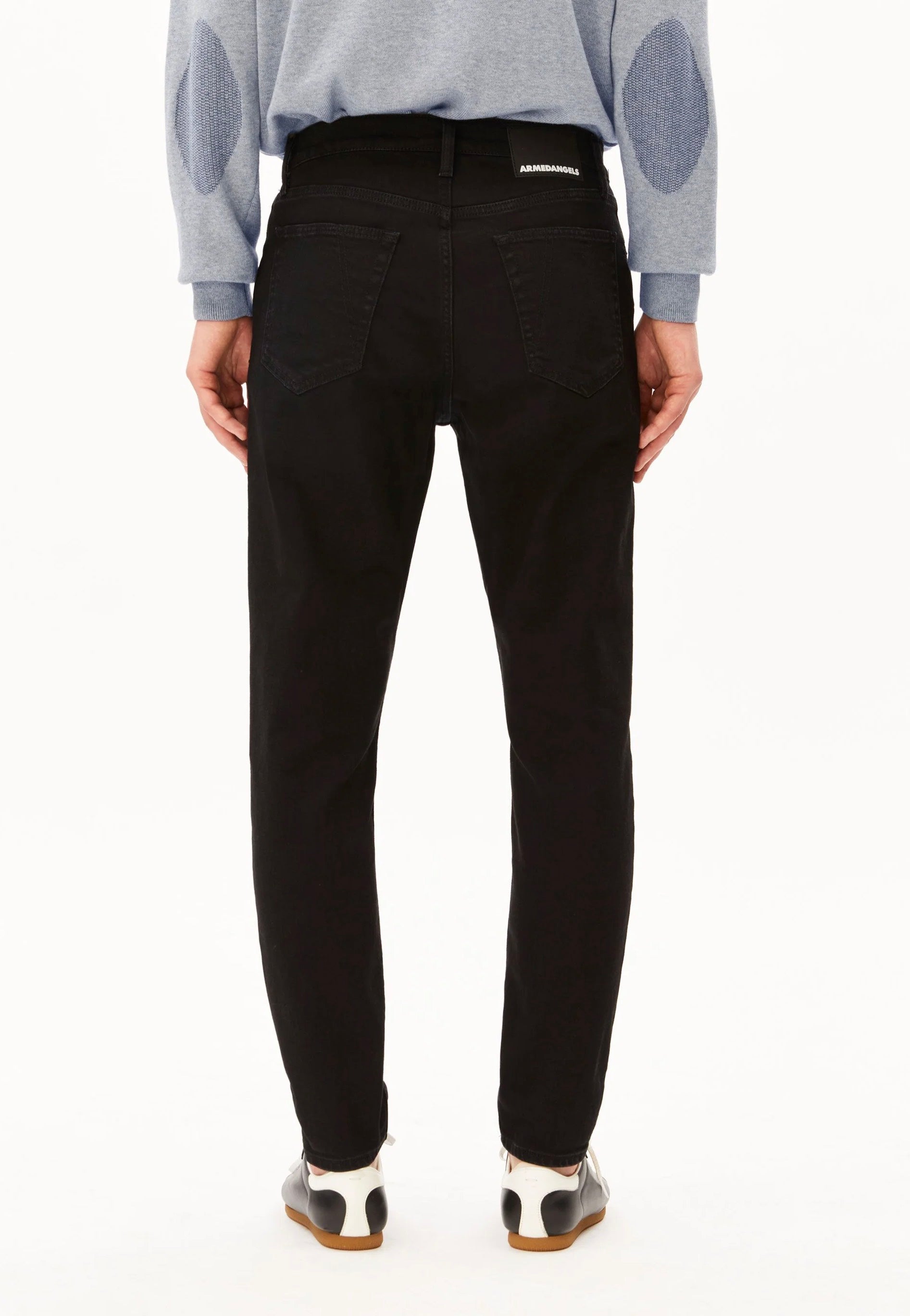 Aarjo Tarpa Tapered Rinse Black - Jeans