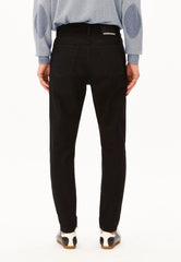 Aarjo Tarpa Tapered Rinse Black - Jeans