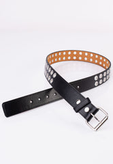 2 Row Eyelet Studded - Belt