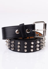 3 Row Spike Studded - Belt