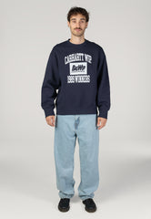 1989 Winners Heavy Stone Wash Dark Navy - Sweater