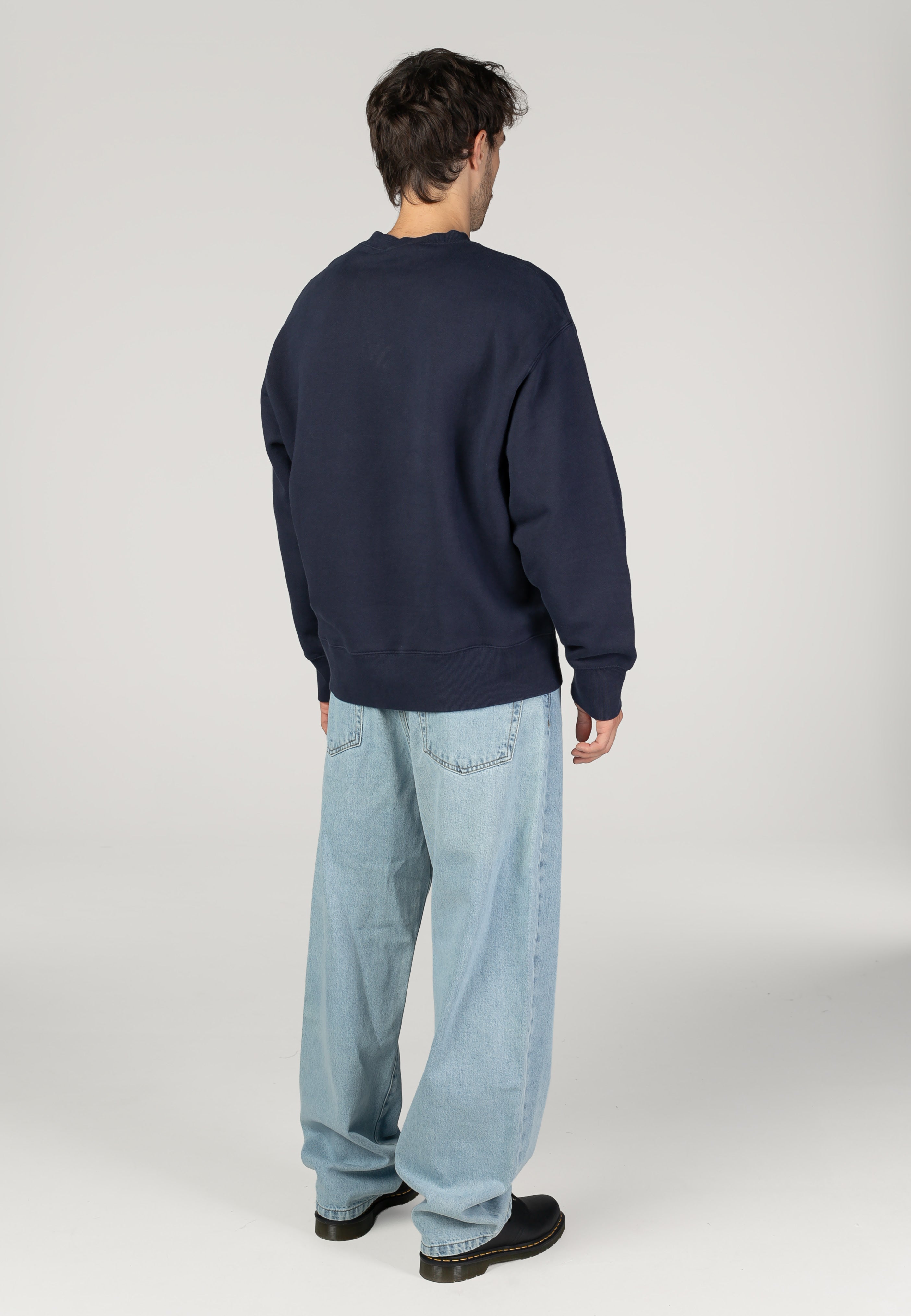 1989 Winners Heavy Stone Wash Dark Navy - Sweater