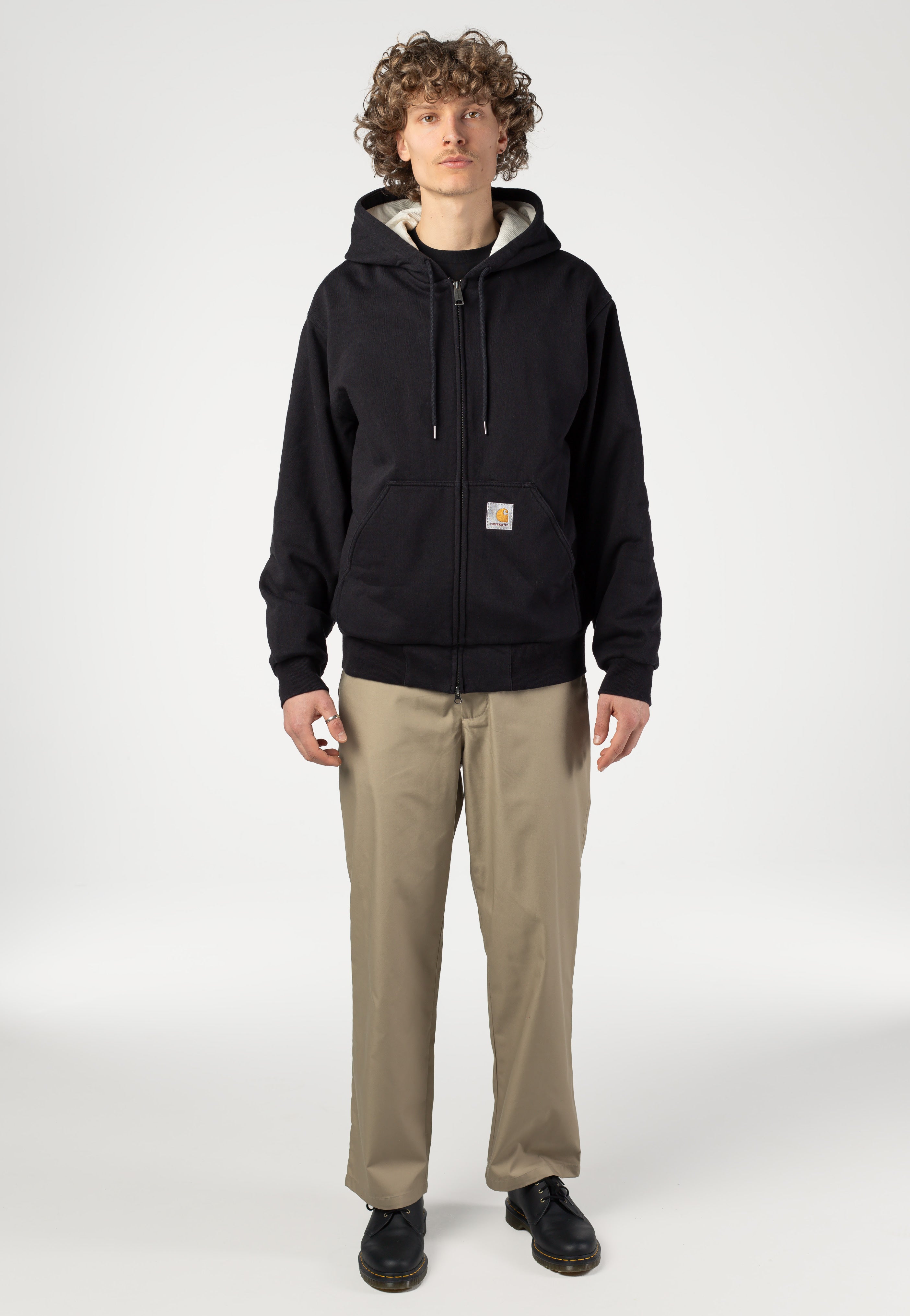 Active Sweat Stone Washed Black - Jacket