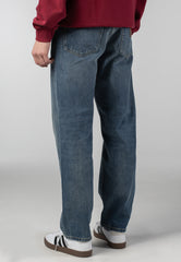 Aaron Dark Used Wash Blue - Jeans