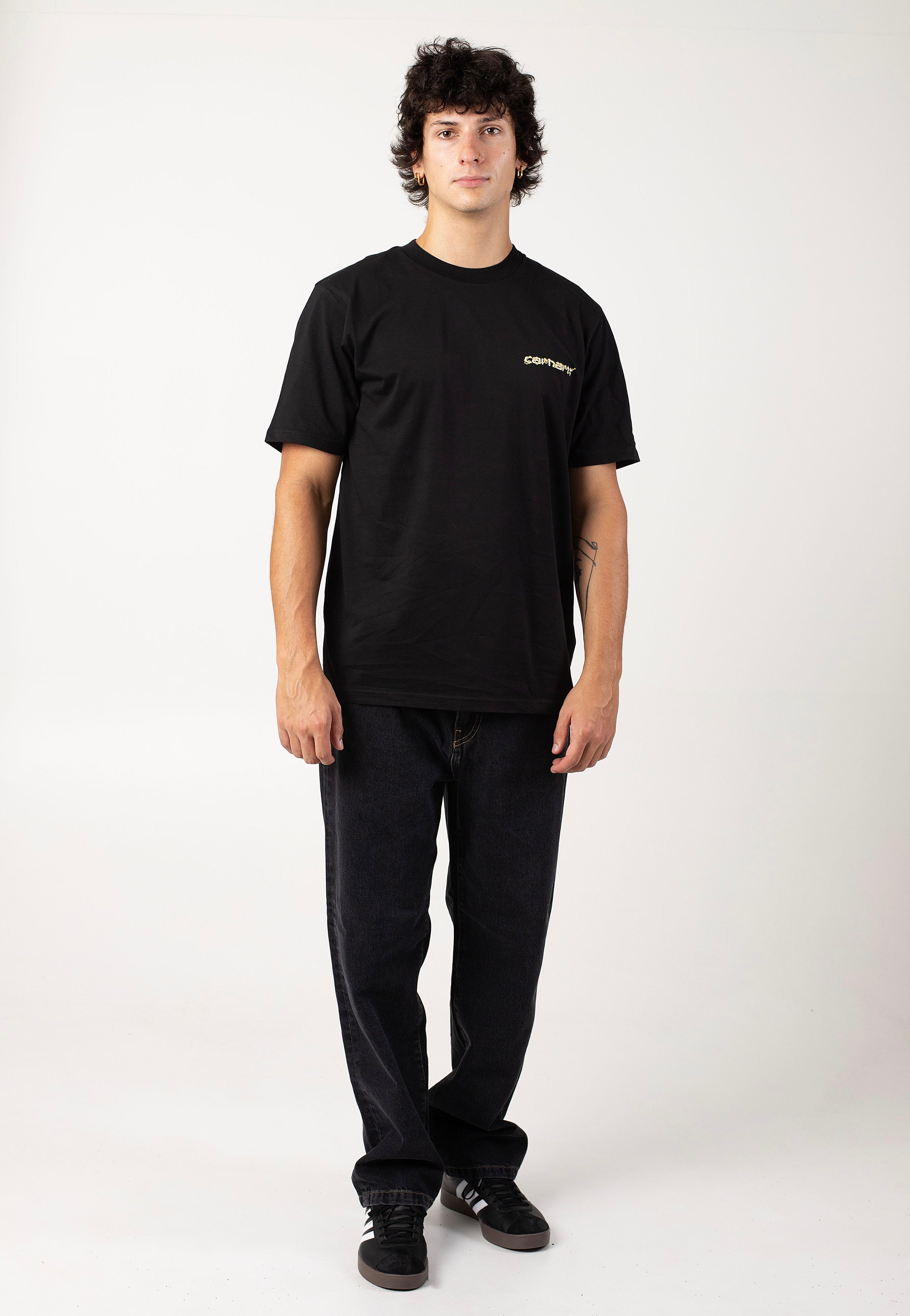 Aaron Stone Washed Black - Jeans