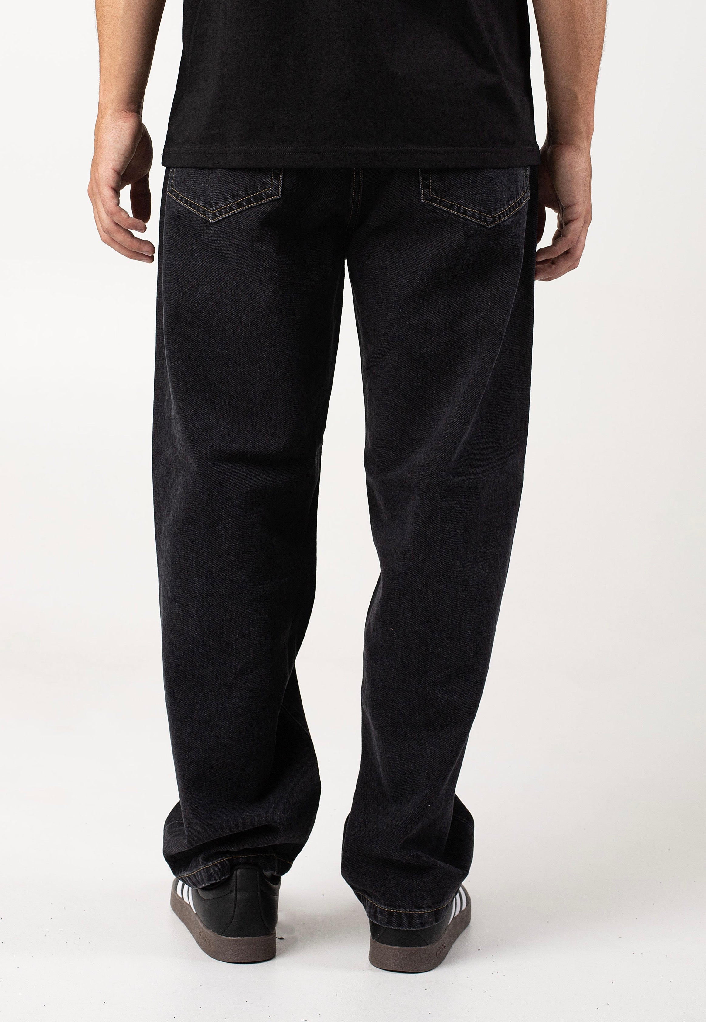 Aaron Stone Washed Black - Jeans