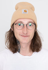 Acrylic Watch Dusty H Brown - Beanie