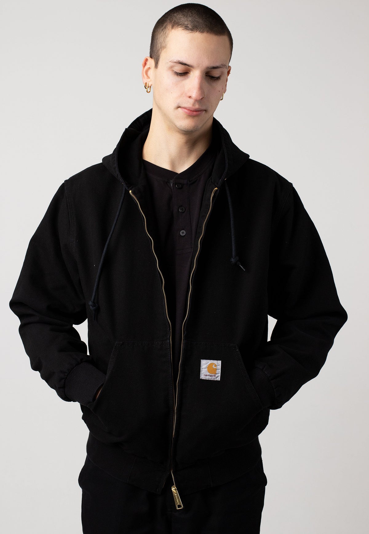 Active Aged Canvas Black - Jacket