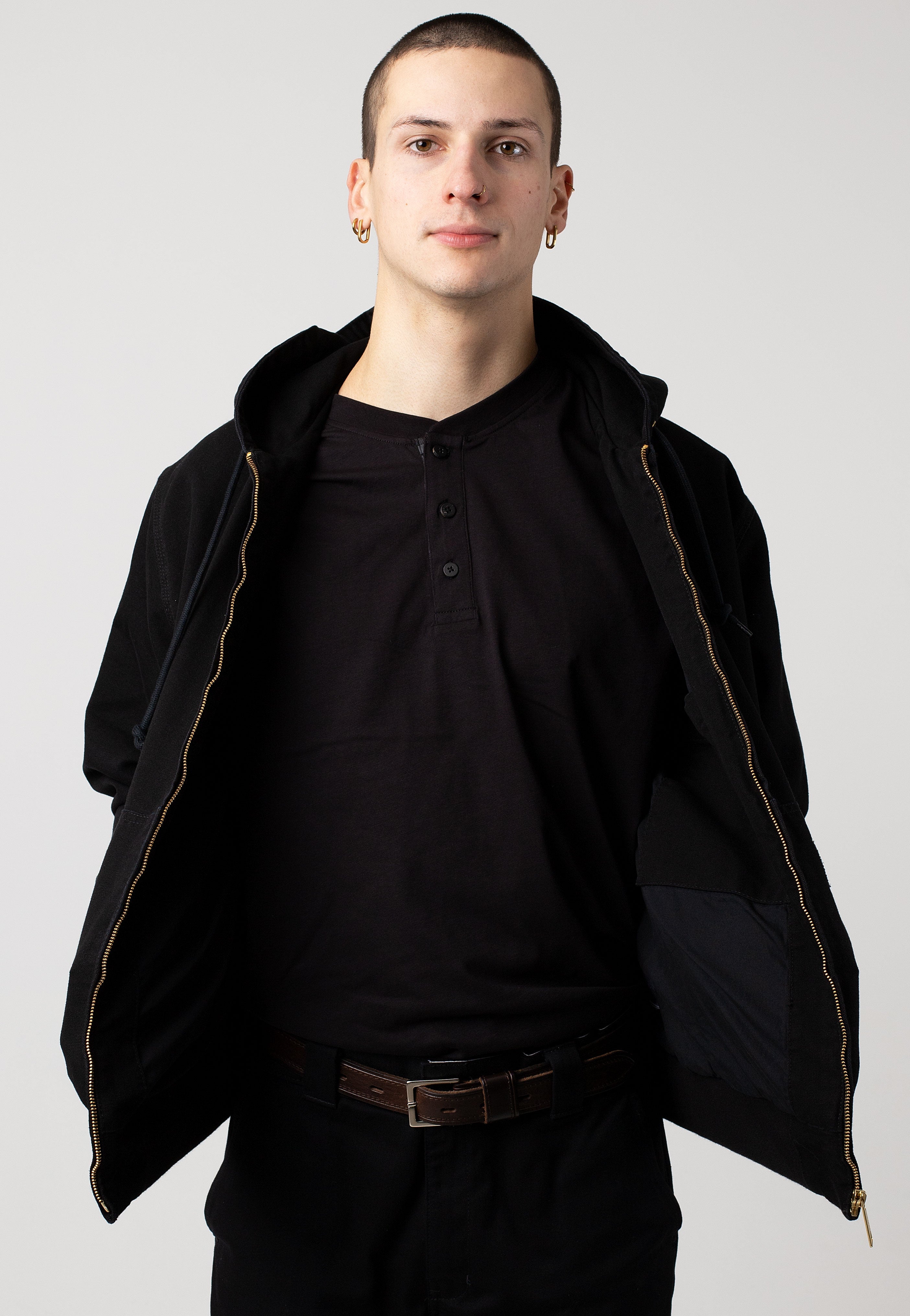 Active Aged Canvas Black - Jacket