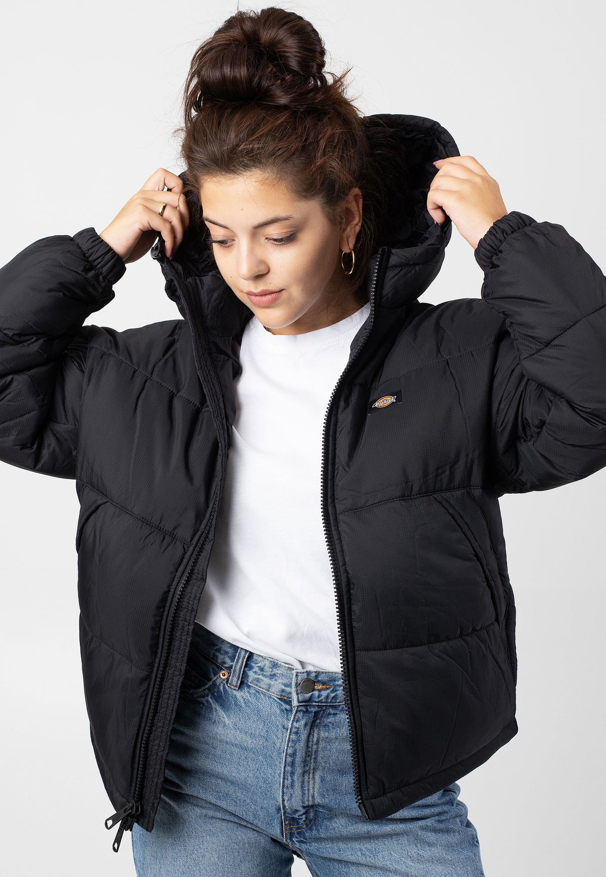 Alatna Oversized Puffer Black - Jacket