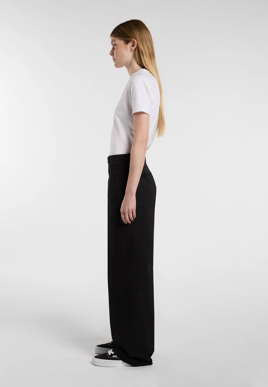 247 Loose Work W Black - Pants