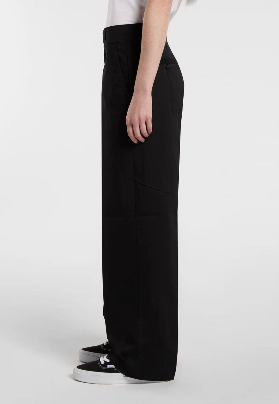 247 Loose Work W Black - Pants