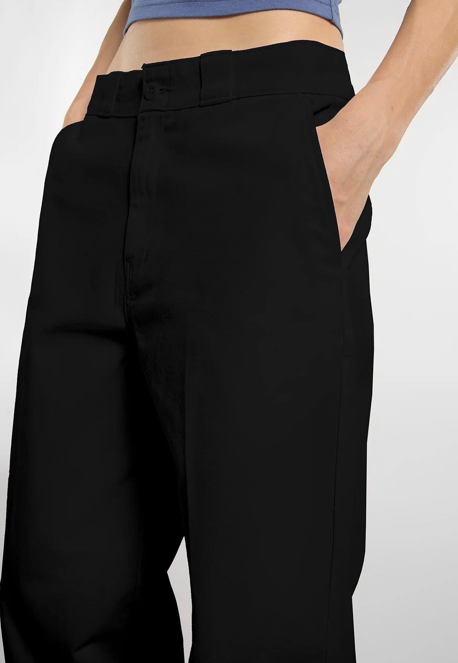 247 Loose Work W Black - Pants