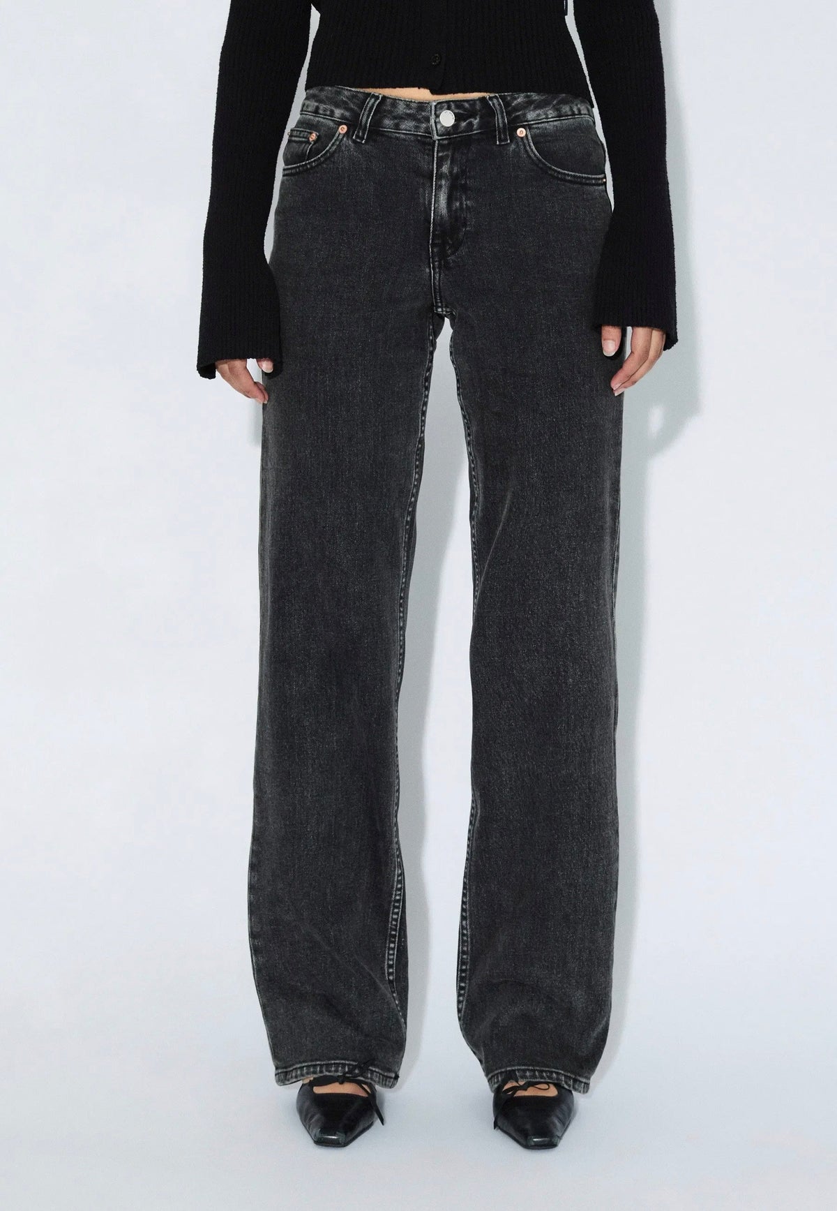 Addy Tar Aged Black - Jeans