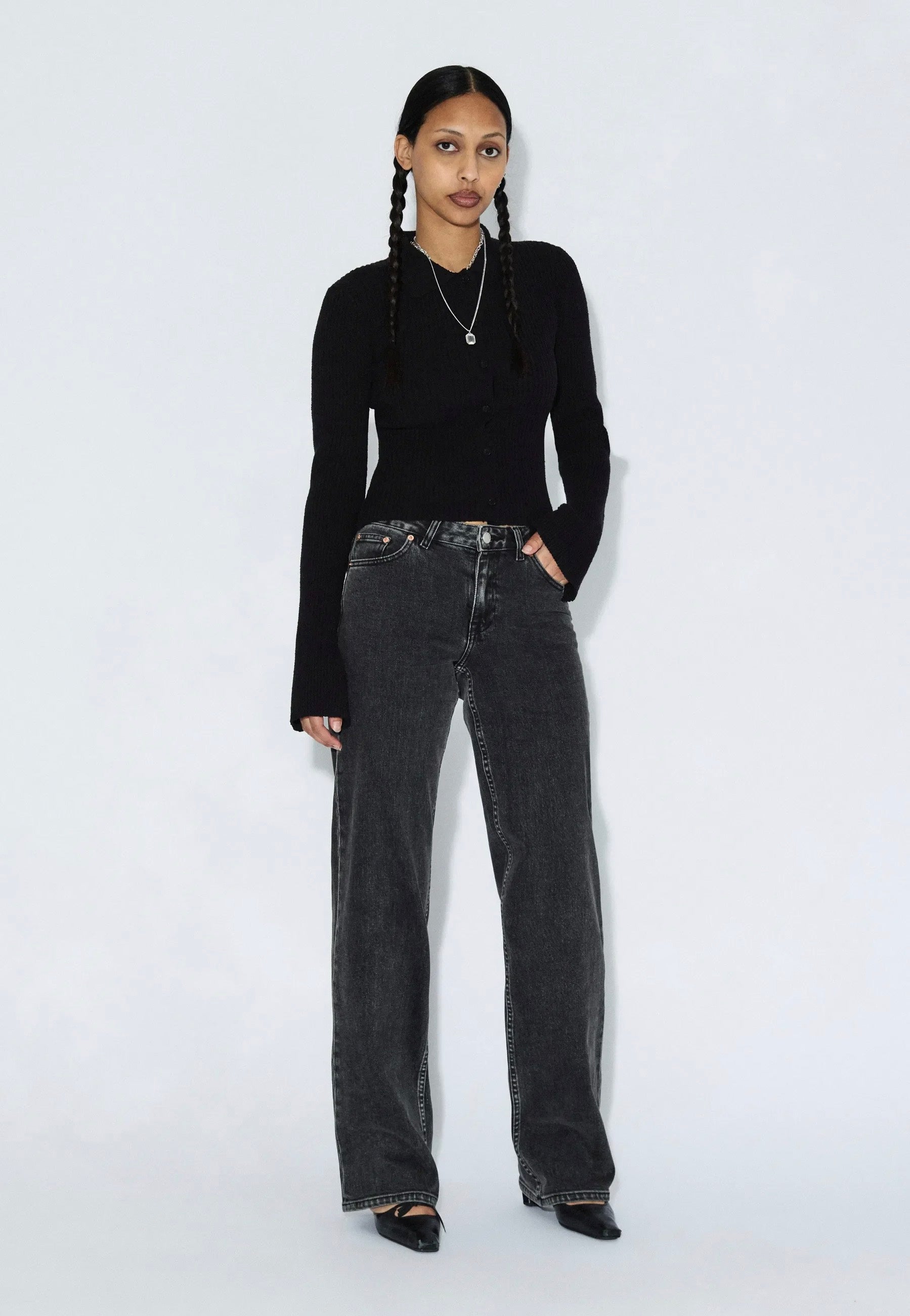 Addy Tar Aged Black - Jeans