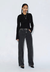 Addy Tar Aged Black - Jeans