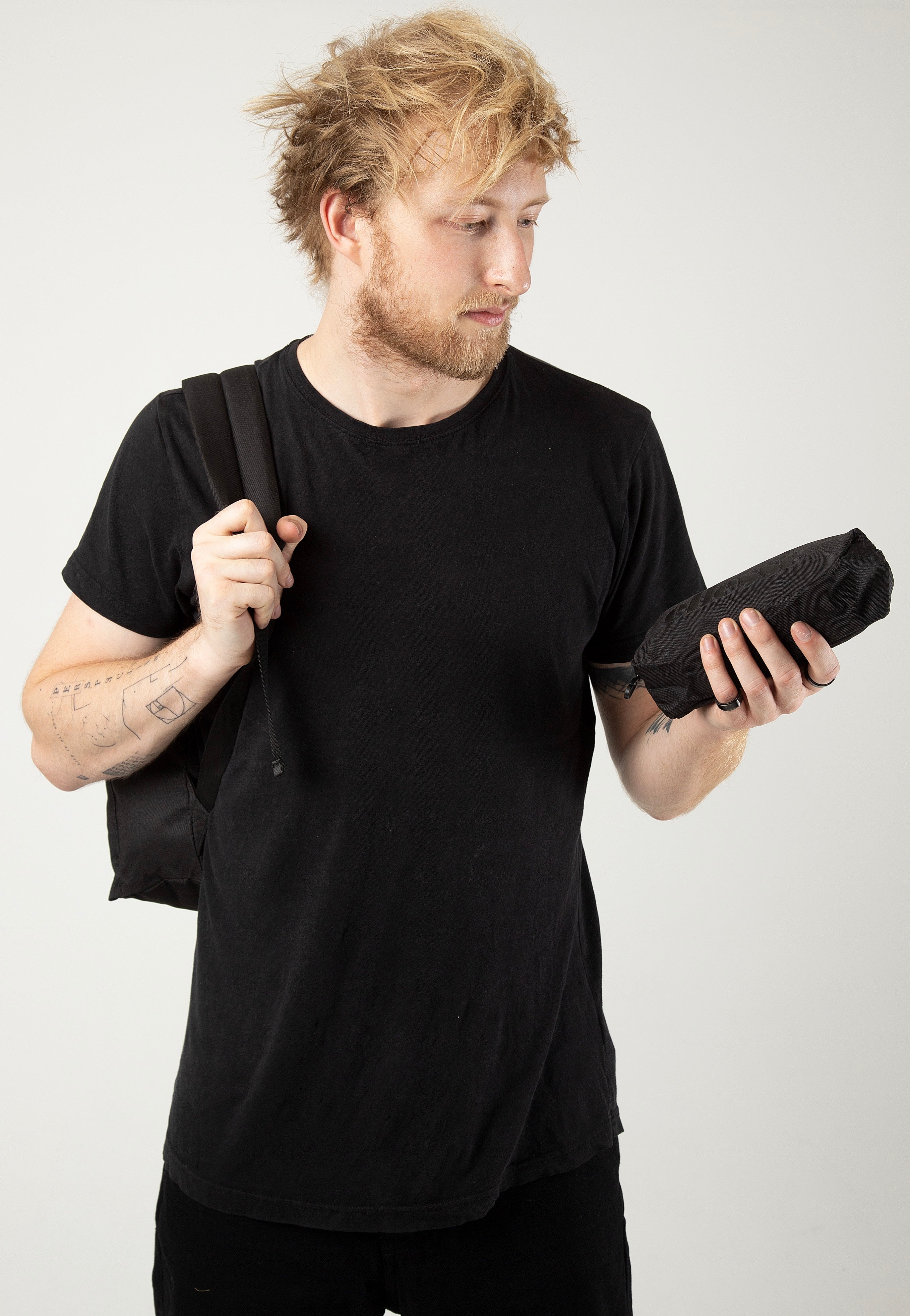 Adielo Black - Backpack