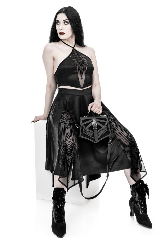 Afterlife Halterneck Black - Top