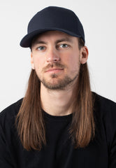 5 Panel Greyish Navy - Cap