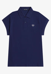 A Line Pique French Navy - Polo