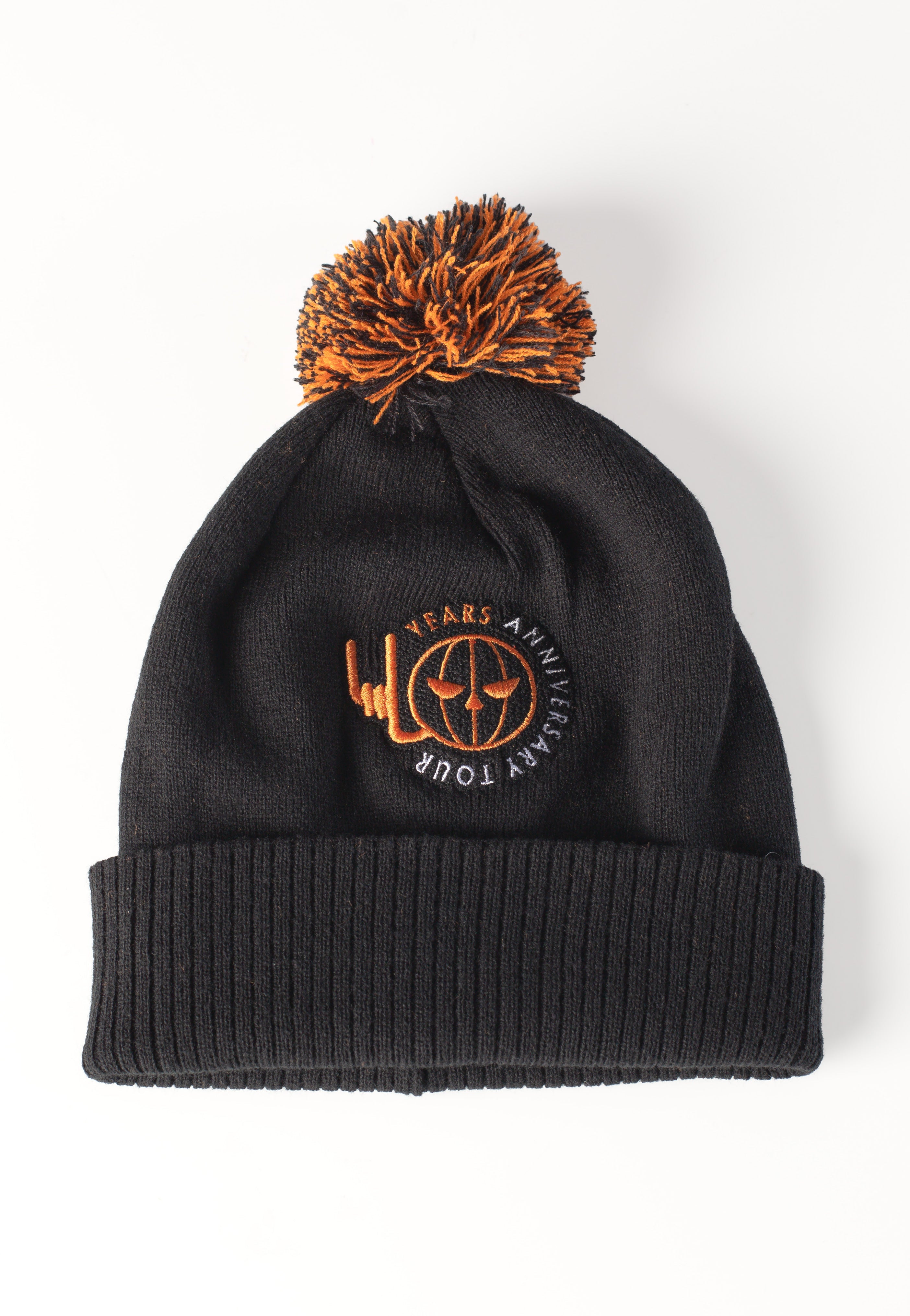40 Years Pumpkin Logo Pom - Beanie