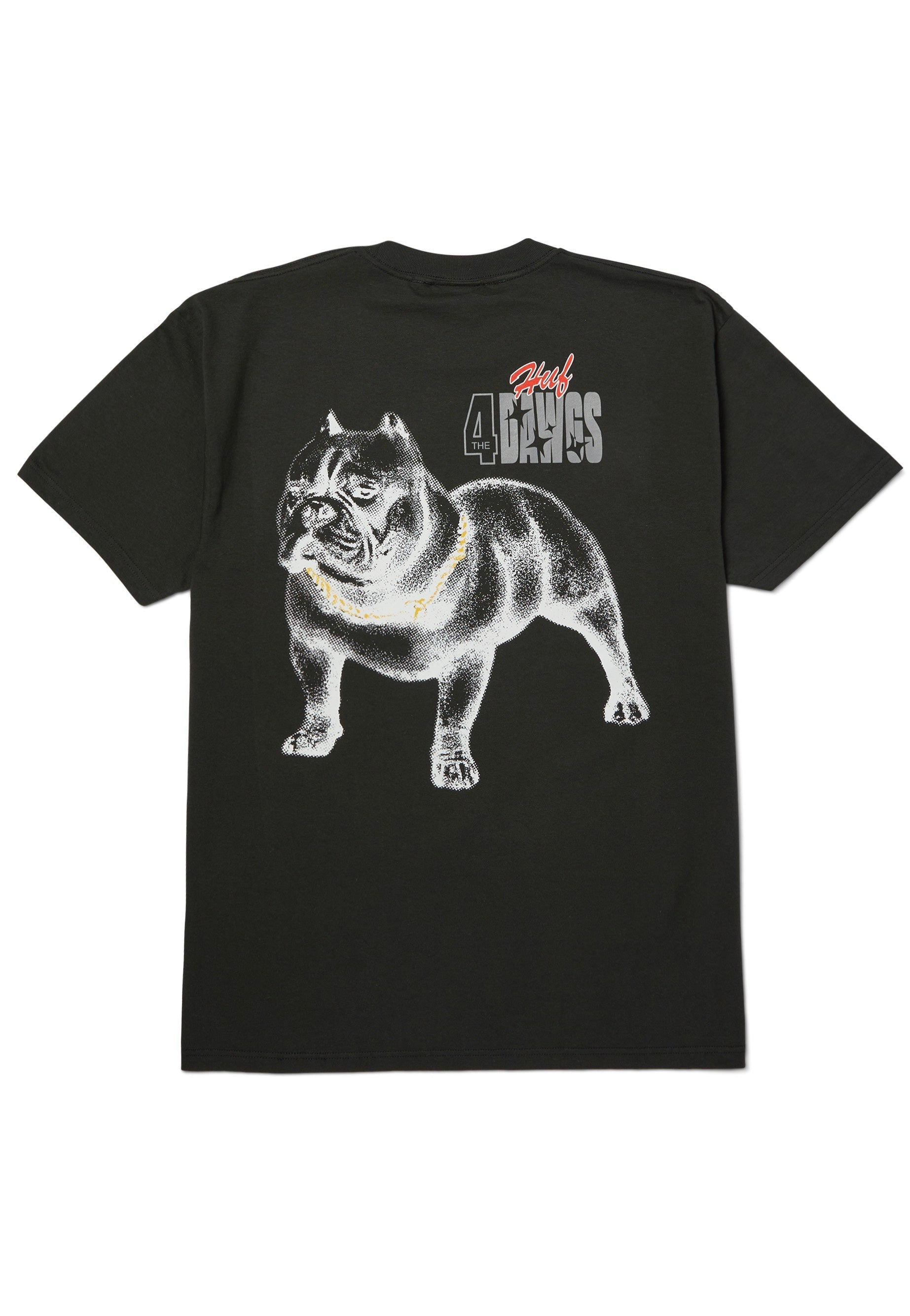 4 The Dawgs Vintage Black - T-Shirt