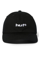 89 Embroidered 6 Panel Black/White - Cap