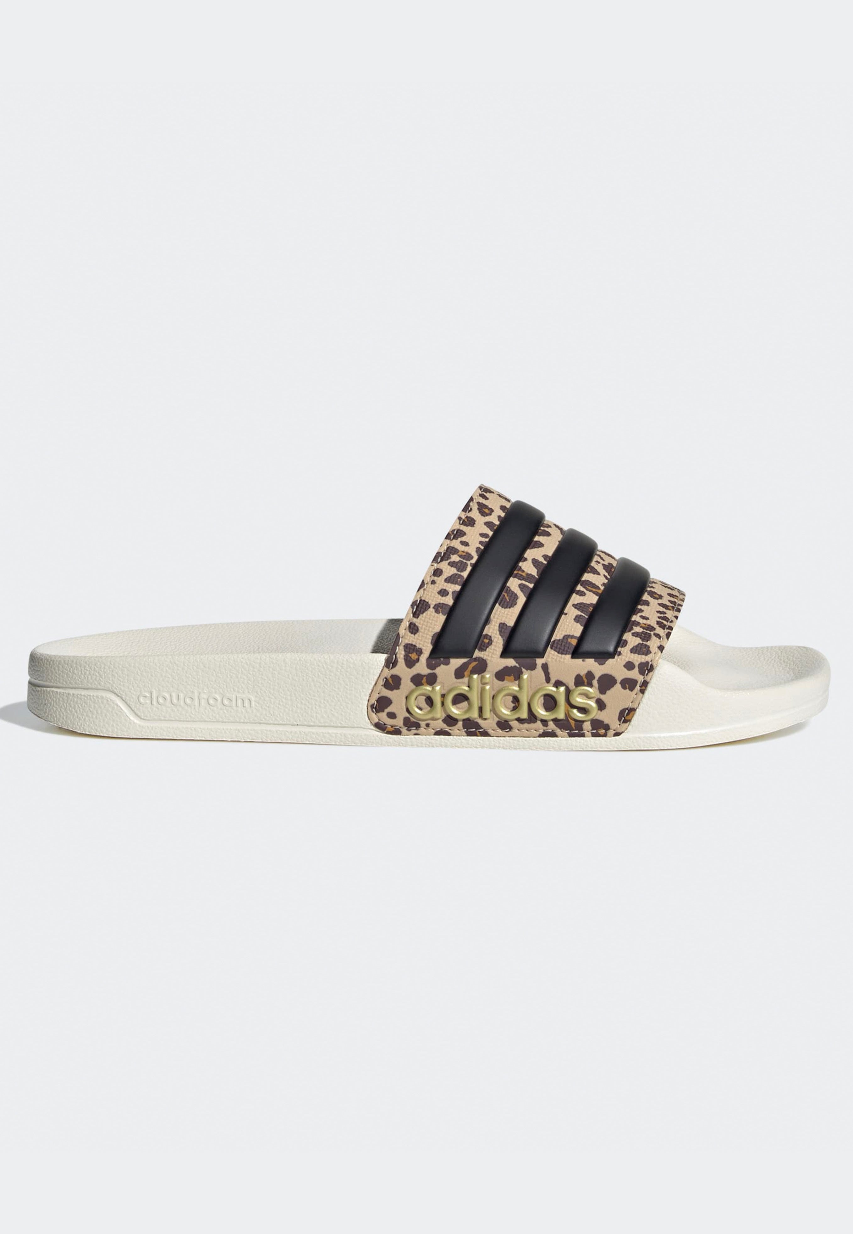 Adilette Shower Owhite/Cblack/Magbei - Girl Slides