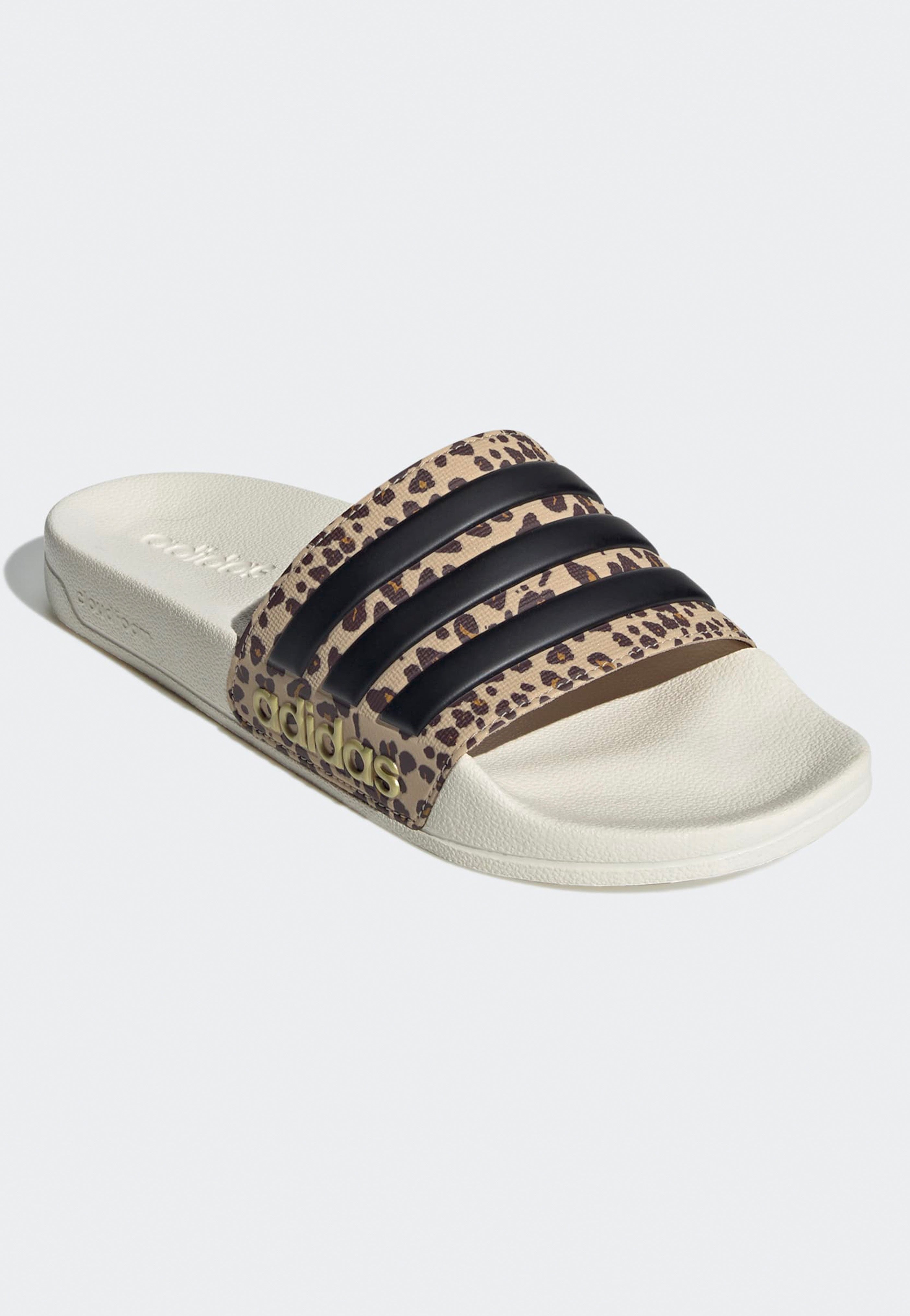 Adilette Shower Owhite/Cblack/Magbei - Girl Slides