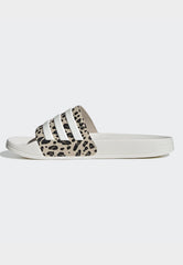 Adilette Shower Crystal Linen/Core White/Khaki Six - Slides