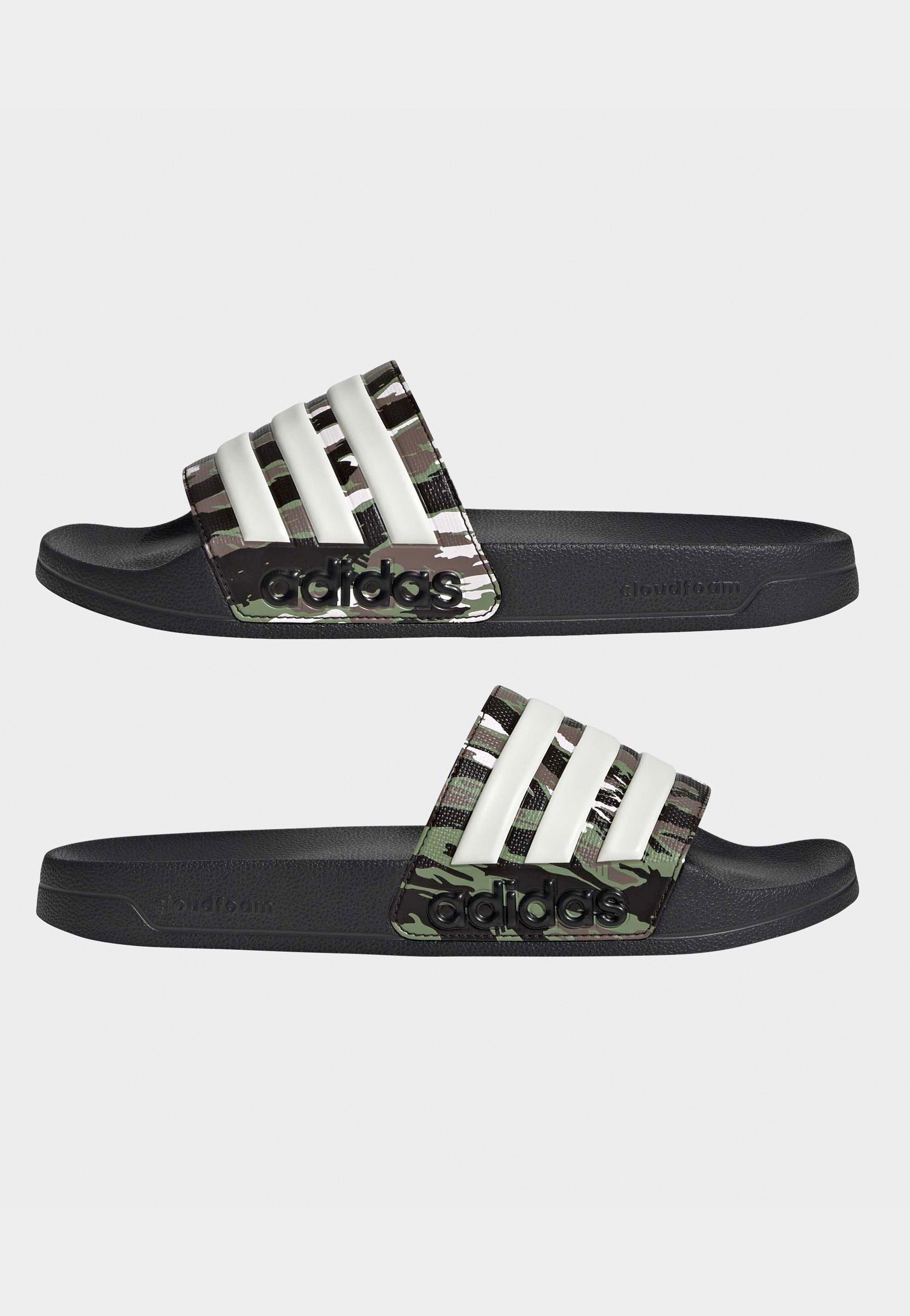 Adilette Shower Cblack/Alumin/Tengrn - Slides
