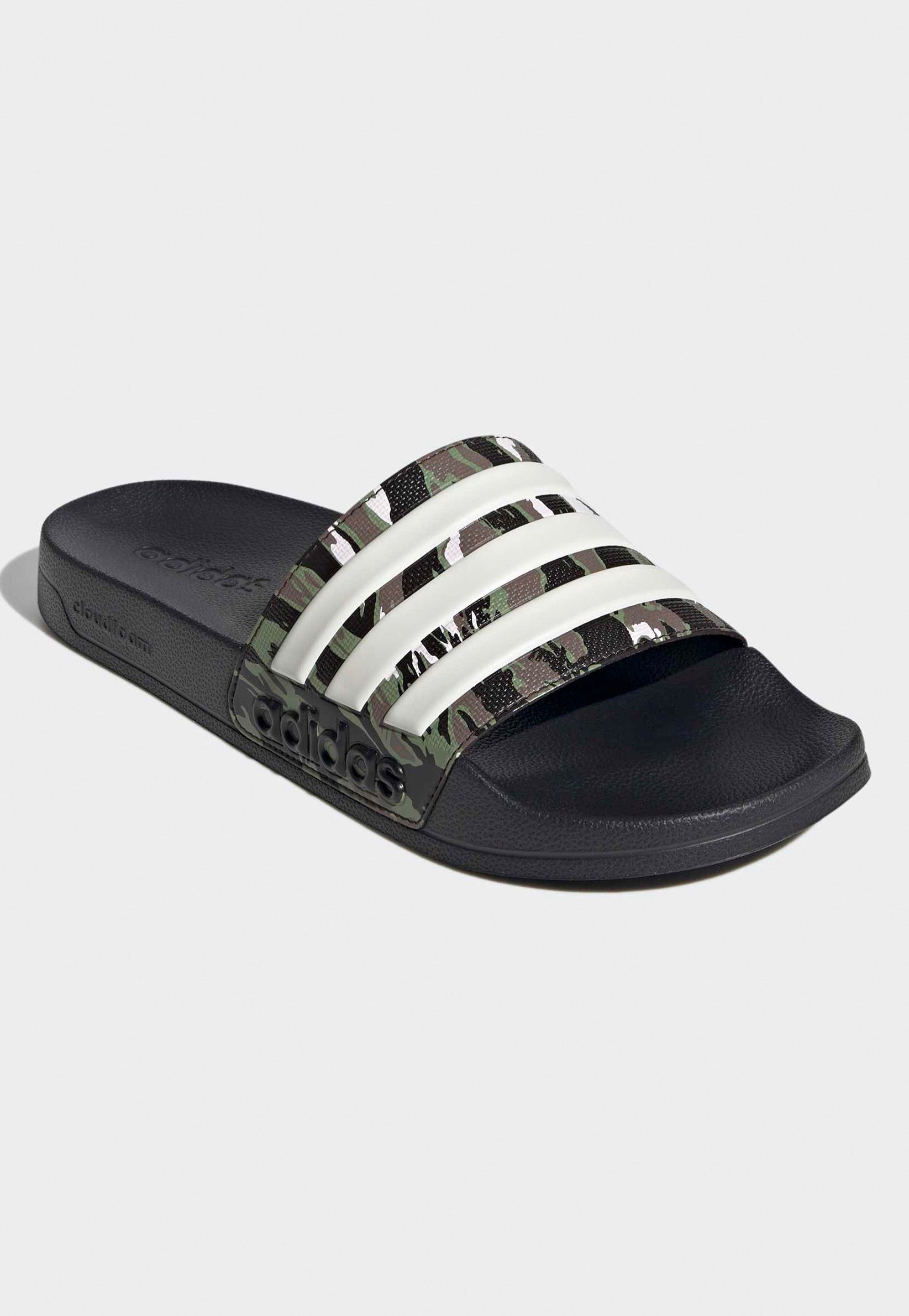 Adilette Shower Cblack/Alumin/Tengrn - Slides
