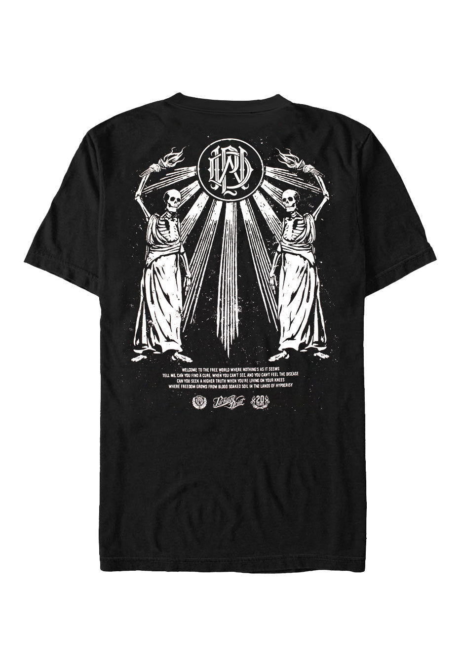 20 Years Skulls - T-Shirt