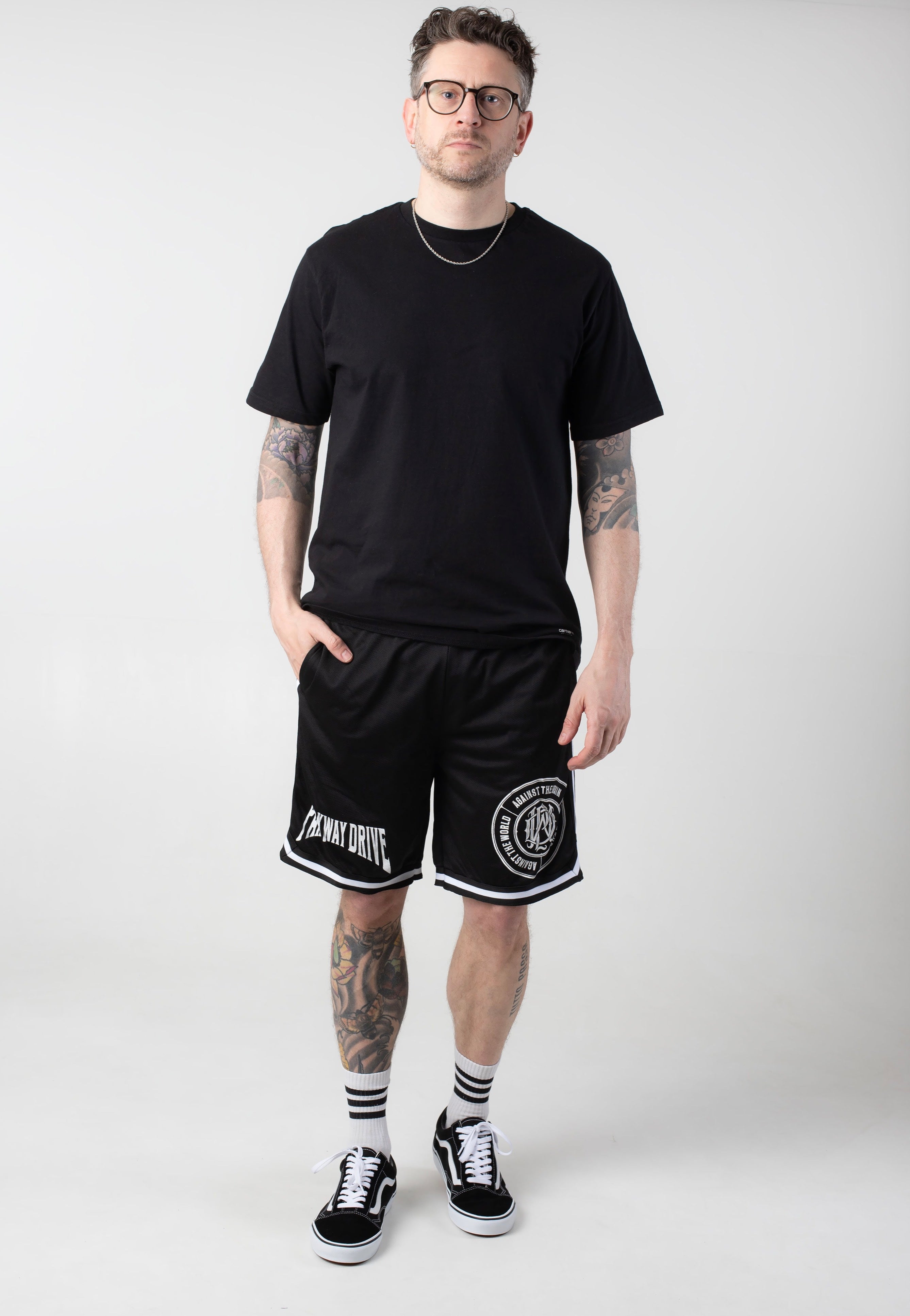 Against The Grain Striped - Shorts