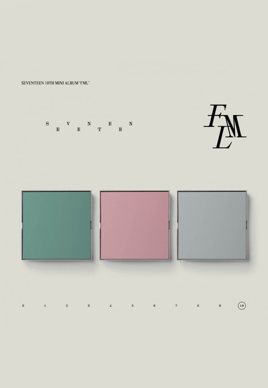 10th Mini Album "FML" (Vers. B) - CD