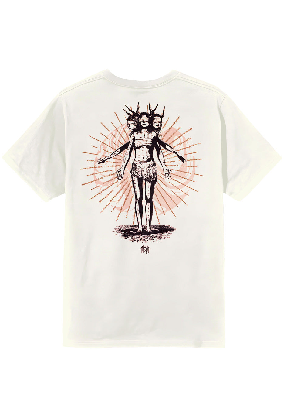 3D Rain Natural - T-Shirt