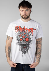9 Eye Monster White - T-Shirt