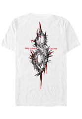 9 Eye Monster White - T-Shirt